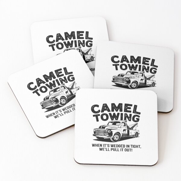 Item preview, Camel Towing Inappropriate Humor Adult Humor Camel Towing designed and sold by DigitaldeligArt.