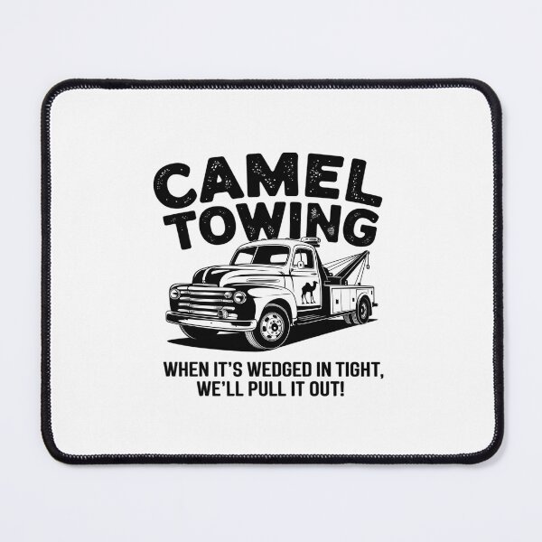 Item preview, Camel Towing Inappropriate Humor Adult Humor Camel Towing designed and sold by DigitaldeligArt.