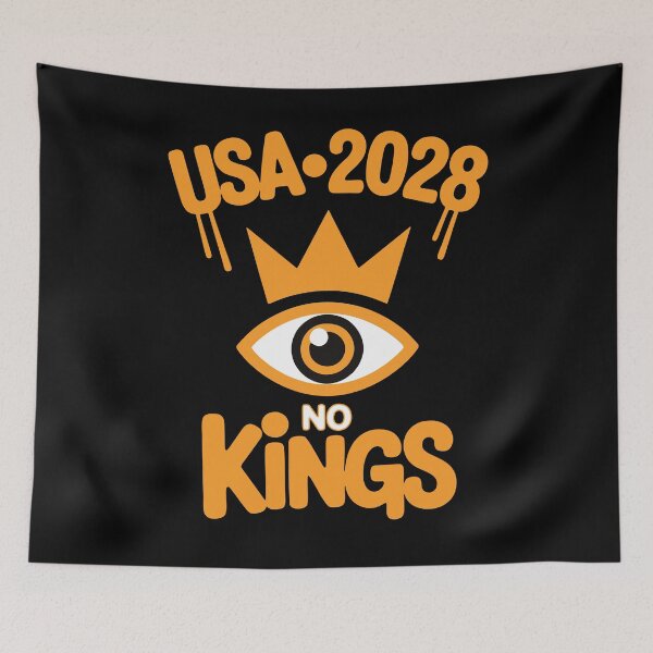 Item preview, USA 2028 No Kings Democratic Political Design designed and sold by cabana.space.