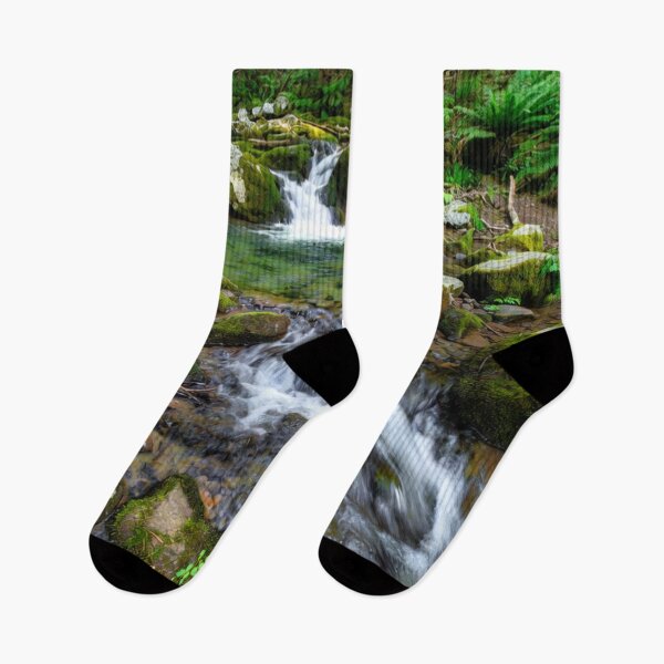 Item preview, Forest Stream with Small Waterfall designed and sold by SassyArtistry.