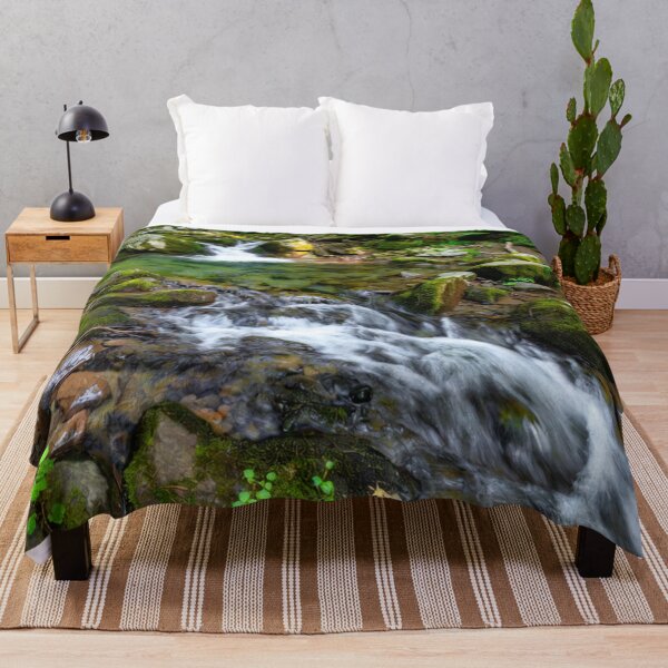 Item preview, Forest Stream with Small Waterfall designed and sold by SassyArtistry.