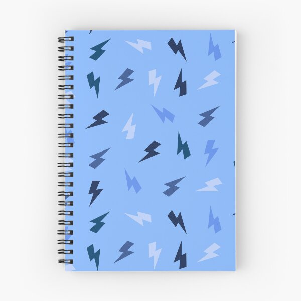 Item preview, Blue Lightning Bolts Pattern designed and sold by OneThreeSix.