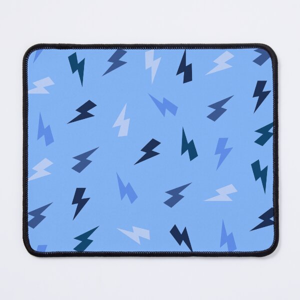Item preview, Blue Lightning Bolts Pattern designed and sold by OneThreeSix.