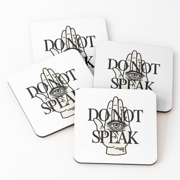 Item preview, Hand Stop Gesture Silence designed and sold by SignumShop.