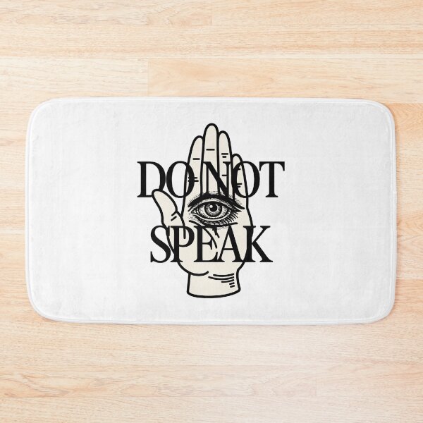 Item preview, Hand Stop Gesture Silence designed and sold by SignumShop.