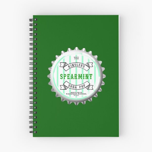 Item preview, Kinsler's Spearmint Soda designed and sold by Normbot2000.