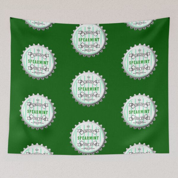 Item preview, Kinsler's Spearmint Soda designed and sold by Normbot2000.