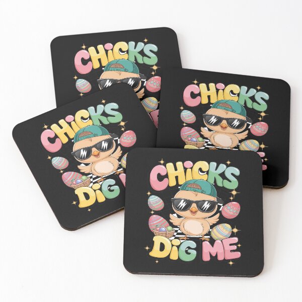 Item preview, Chicks Dig Me Easter Toddler Boys Men Happy Easter  designed and sold by DigitaldeligArt.