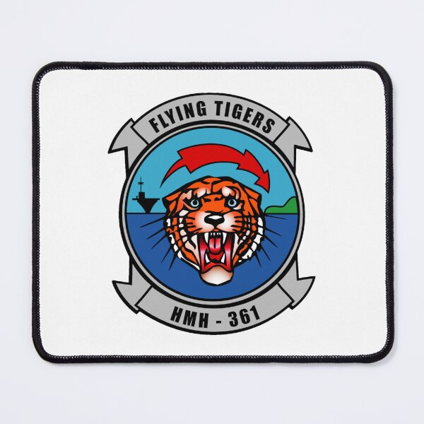 Item preview, US Marine Corps HMH-361 Flying Tigers Squadron Insignia designed and sold by CharlieDesings.