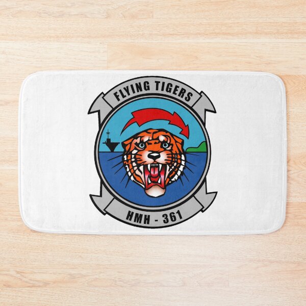 Item preview, US Marine Corps HMH-361 Flying Tigers Squadron Insignia designed and sold by CharlieDesings.