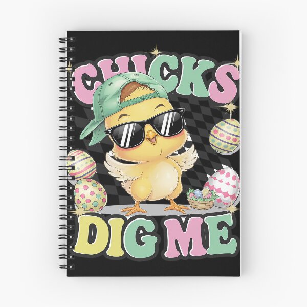 Item preview, Chicks Dig Me Easter Toddler Boys Men Happy Easter  designed and sold by DigitaldeligArt.
