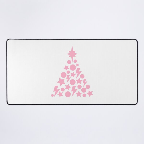 Item preview, Pink Christmas Tree with Stars and Lightning designed and sold by OneThreeSix.