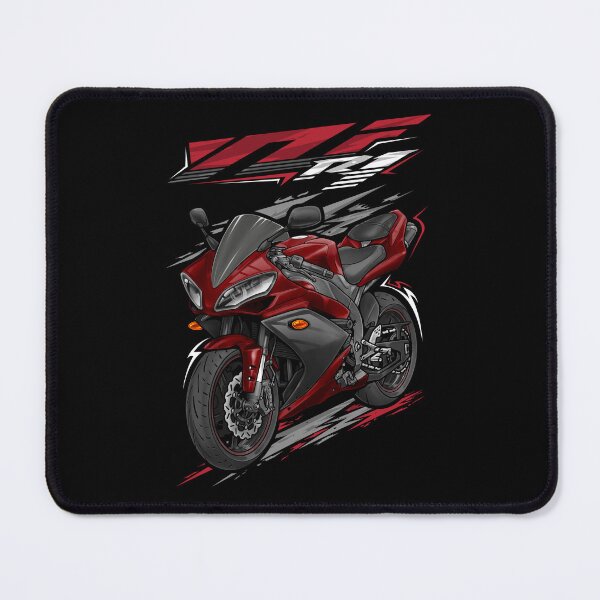 Item preview, Yamaha YZF R1 2007 (Candy Red) for Motorcycle Riders designed and sold by MotoApparelHub.