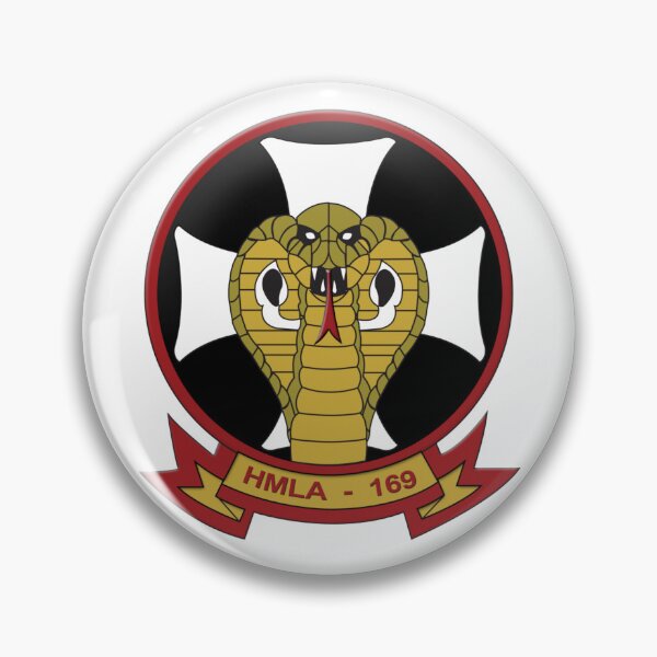Item preview, Marine Light Attack Helicopter Squadron 169 (HMLA-169) Insignia designed and sold by CharlieDesings.