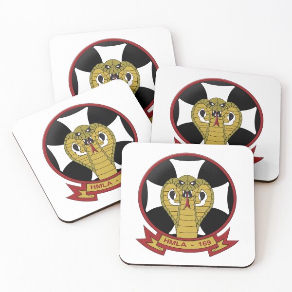 Item preview, Marine Light Attack Helicopter Squadron 169 (HMLA-169) Insignia designed and sold by CharlieDesings.