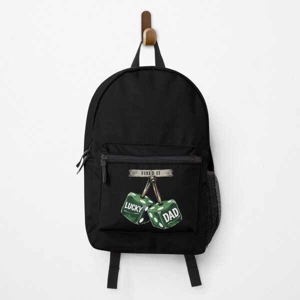 Item preview, St Patricks Day Funny Fixed It Lucky Dad Green Dice designed and sold by Betsytiptoe.