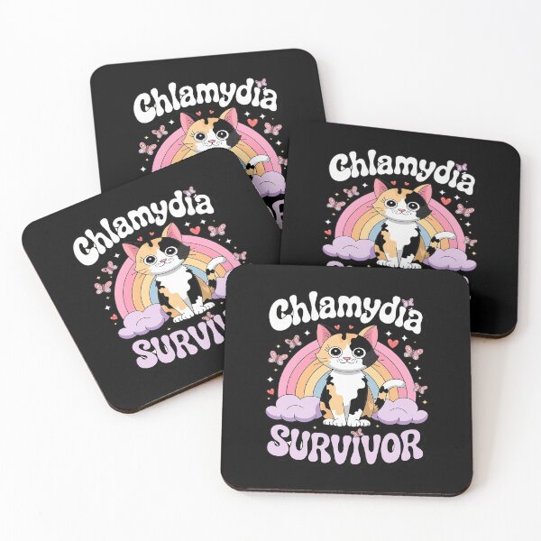 Item preview, Chlamydia Survivor Cat Meme for Men Adult Humor designed and sold by DigitaldeligArt.