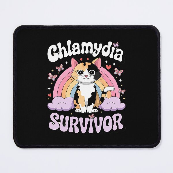 Item preview, Chlamydia Survivor Cat Meme for Men Adult Humor designed and sold by DigitaldeligArt.