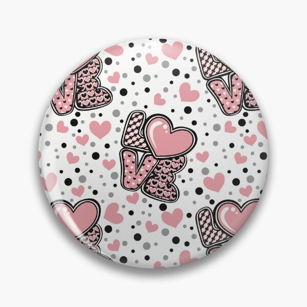 Item preview, Cute Graffiti Style Love Pattern designed and sold by AloraDawnEve.