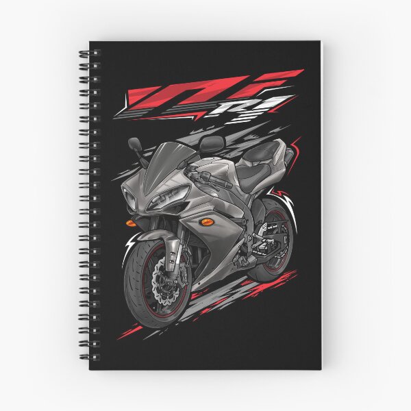 Item preview, Yamaha YZF R1 2007 (Charcoal Silver) for Motorcycle Riders designed and sold by MotoApparelHub.