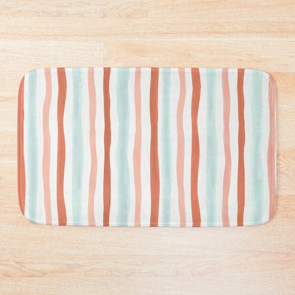 Item preview, January Blooms Artsy Stripe designed and sold by Willow & Grace Designs.