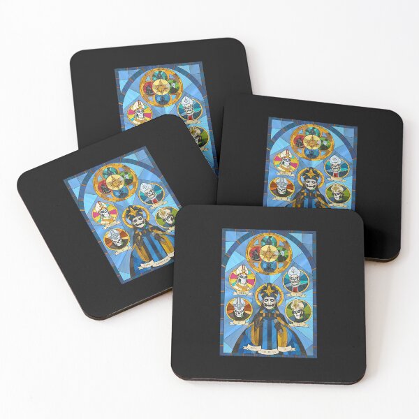 Item preview, Ghost Papas Stained Glass Window Art designed and sold by Ahmed Soliman.