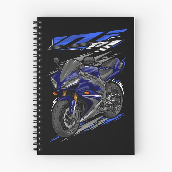 Artikelvorschau, Yamaha YZF R1 2007 (Team Yamaha Blau) für Motorradfahrer entworfen und verkauft von MotoApparelHub.