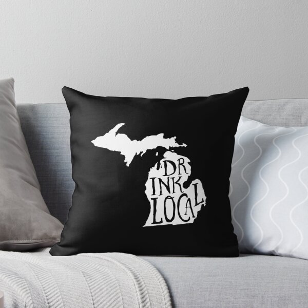 Item preview, Drink Local Michigan State Outline Craft Beer designed and sold by graf1k.
