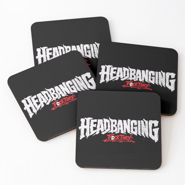Item preview, Headbanging fucktory white graffiti designed and sold by manuvila.