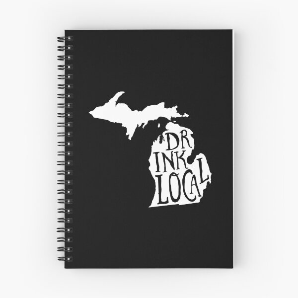 Item preview, Drink Local Michigan State Outline Craft Beer designed and sold by graf1k.