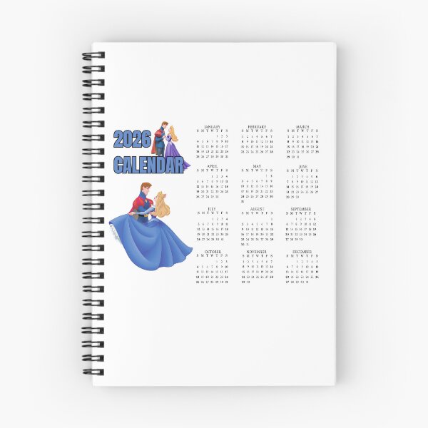 Item preview, Princesses Calendar 2026. Princess and prince. designed and sold by AnlizArtShop.
