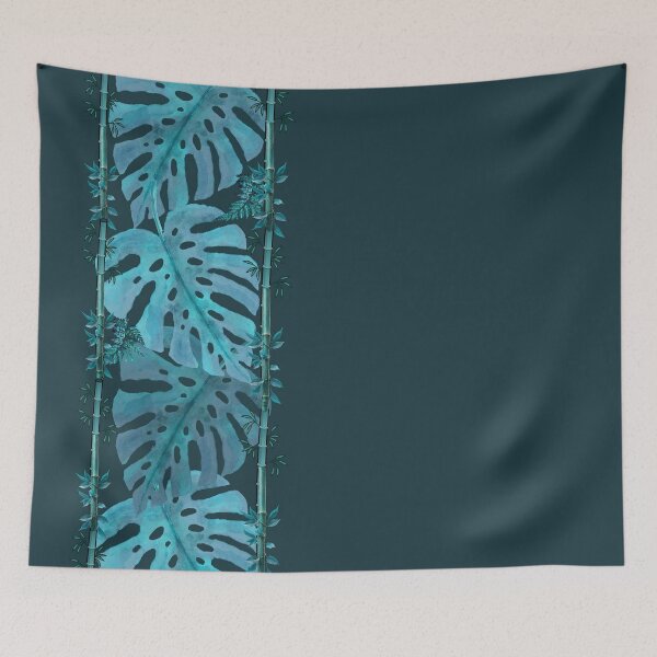 Item preview, Prince Kuhio Monstera Border designed and sold by J Marielle Designs.