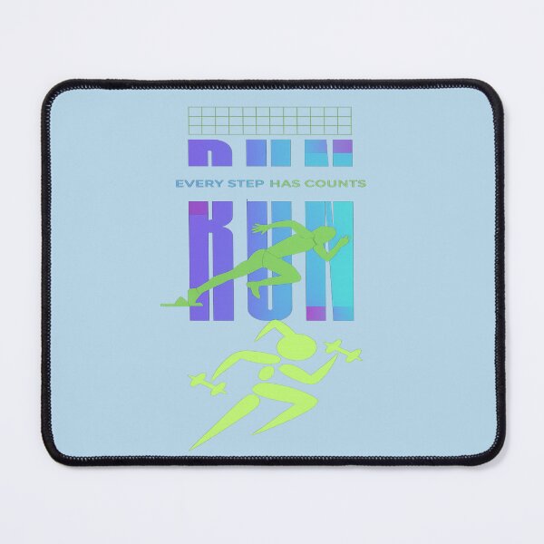 Item preview, Every Step Counts – Motivational Fitness Poster designed and sold by StorySeller85.
