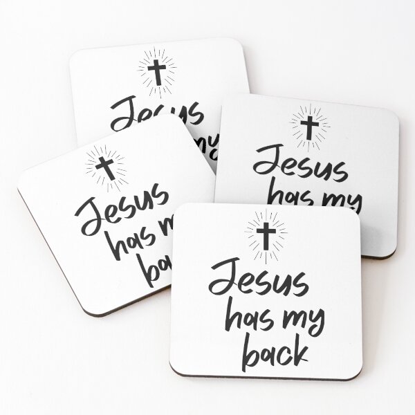 Item preview, Jesus has my back designed and sold by Toolza.