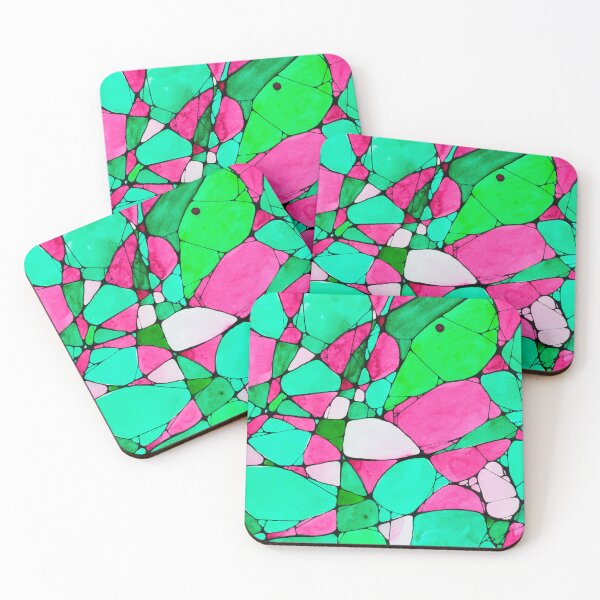 Item preview, abstract cell pattern designed and sold by Beronise.