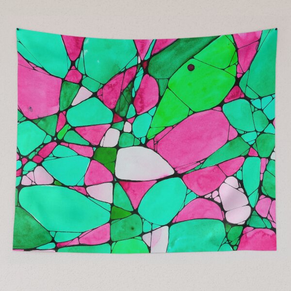 Item preview, abstract cell pattern designed and sold by Beronise.