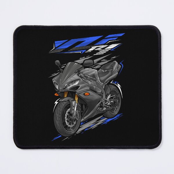 Item preview, Yamaha YZF R1 2008 (Metallic Black) for Motorcycle Riders designed and sold by MotoApparelHub.