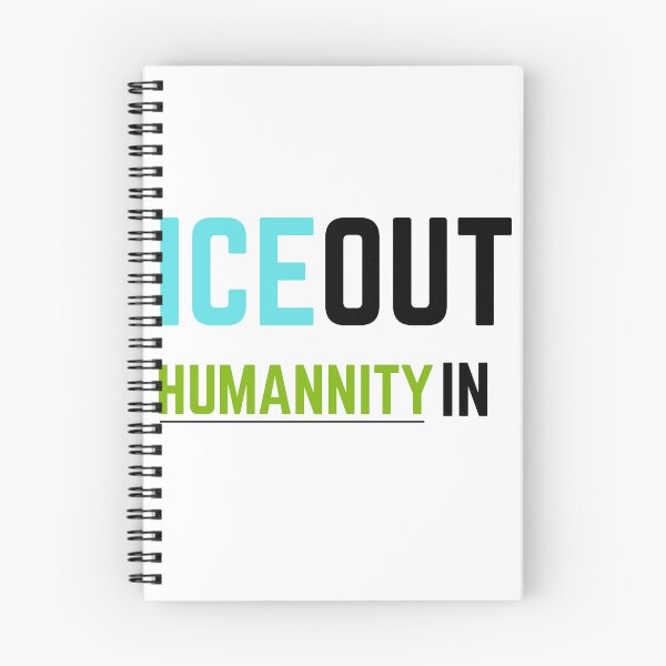 Item preview, ICE Out Humanity In Protest Text Design designed and sold by AlienTechs.