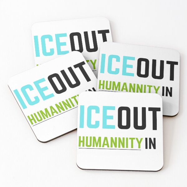 Item preview, ICE Out Humanity In Protest Text Design designed and sold by AlienTechs.