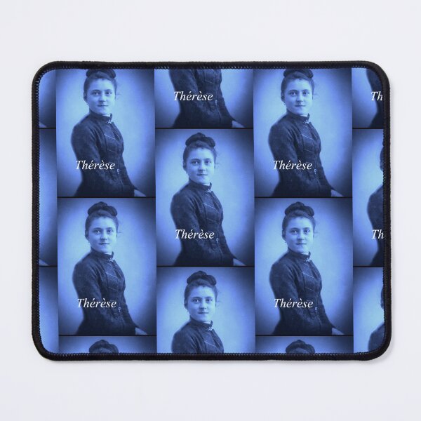 Item preview, Saint Thérèse (Therese) blue designed and sold by lobodelnoir.