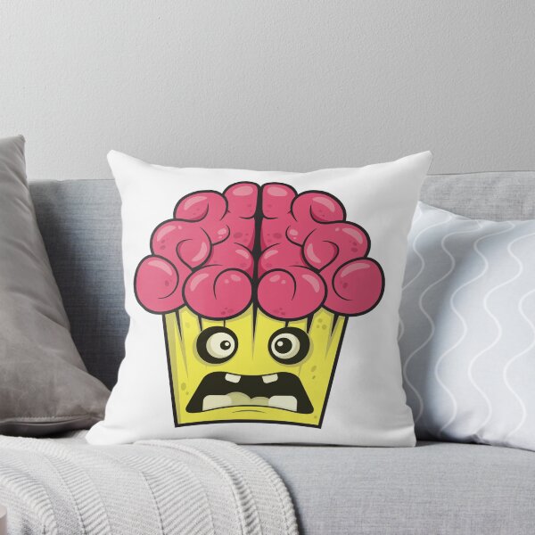 Item preview, Zombie Cupcake Brains Yellow designed and sold by Captain Creative.