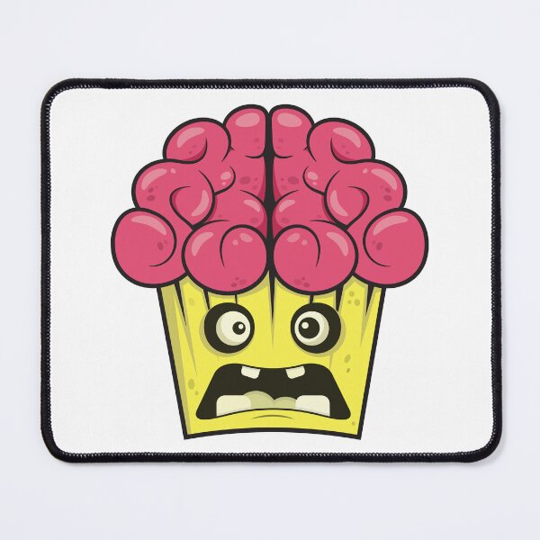 Item preview, Zombie Cupcake Brains Yellow designed and sold by Captain Creative.