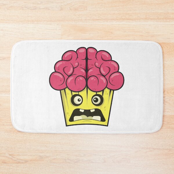 Item preview, Zombie Cupcake Brains Yellow designed and sold by Captain Creative.
