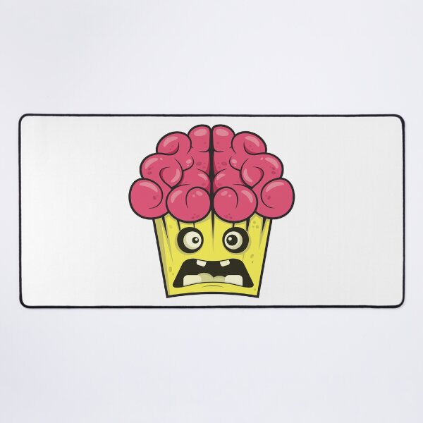 Item preview, Zombie Cupcake Brains Yellow designed and sold by Captain Creative.