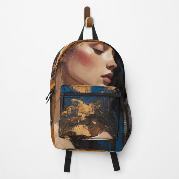 Item preview, Woman and Lion Emotional Painting designed and sold by SassyArtistry.