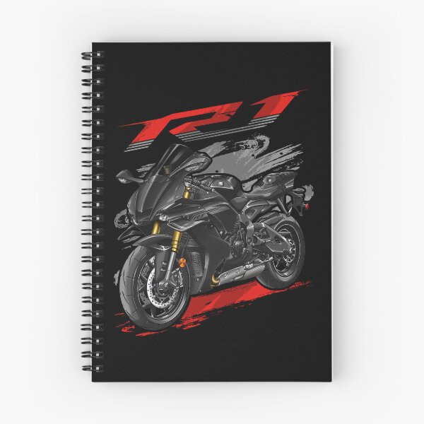 Item preview, Yamaha YZF R1 2025 (Matte Raven Black) for Motorcycle Riders designed and sold by MotoApparelHub.