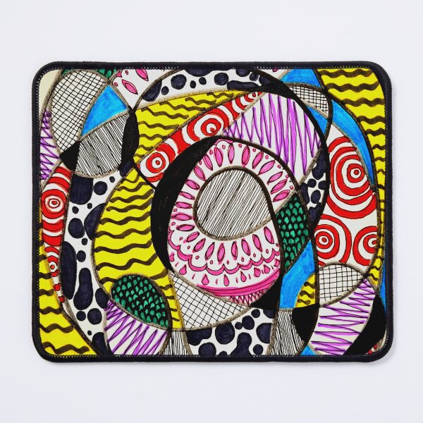 Item preview, A clash of colourful patterns designed and sold by BoiyoLove.