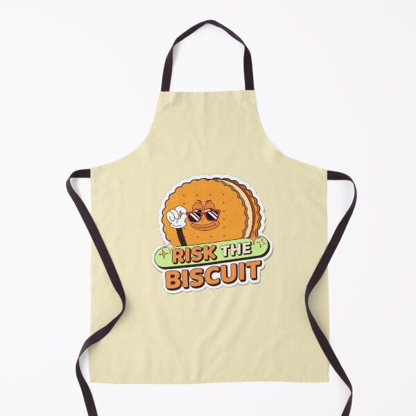 Item preview, Risk The Biscuit! A Retro Cartoon Cookie designed and sold by BelchiorCanizo.