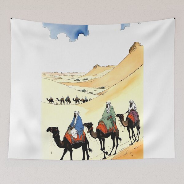 Item preview, Desert illustration art designed and sold by lhawatt.
