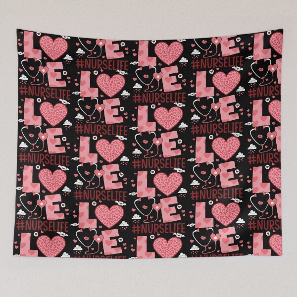 Item preview, Cupid's Favorite Nurse - Pink Stethoscope Valentine Gift designed and sold by Krasnovaovaova.